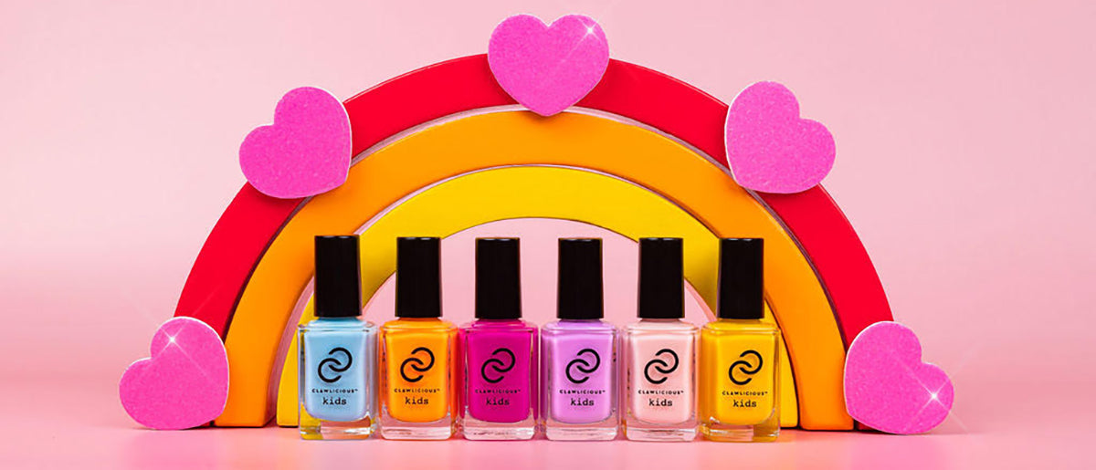Kids Nail Polish Rainbow