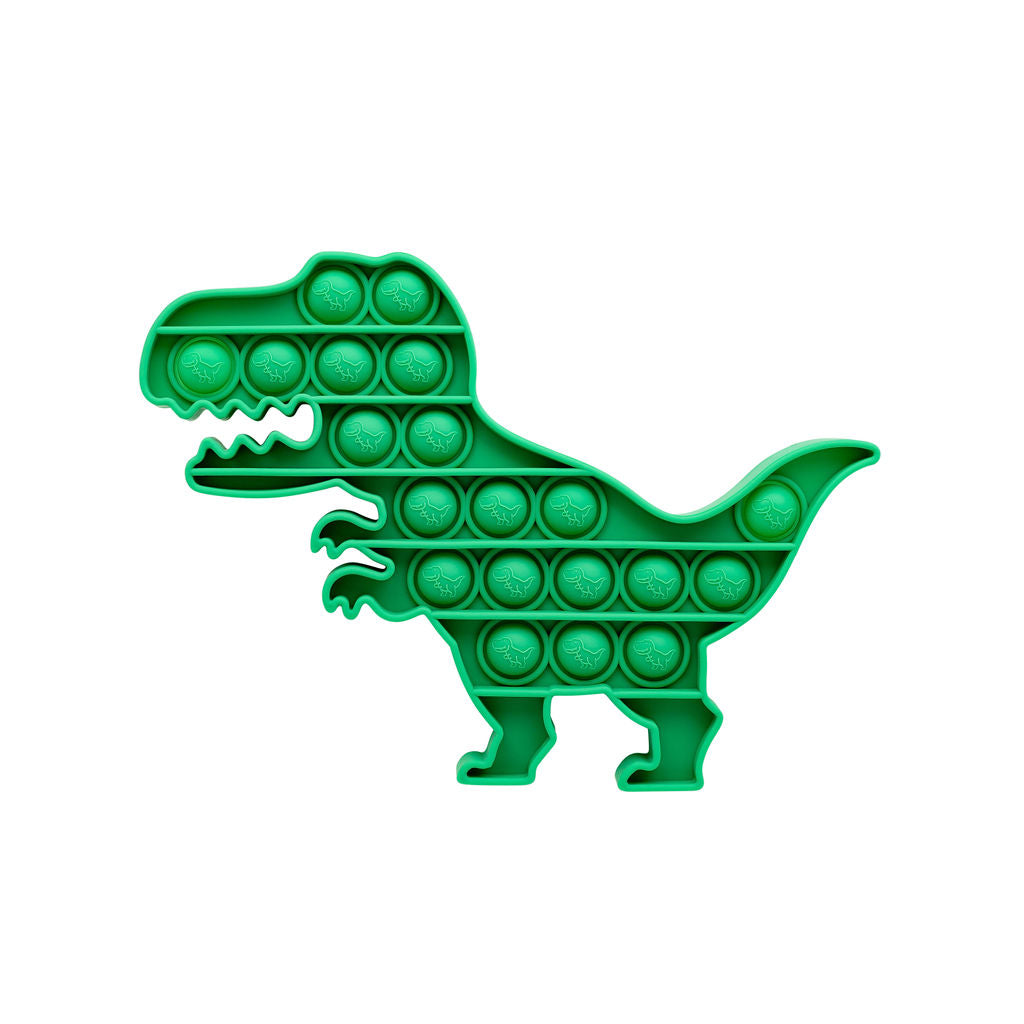 Kids Fidget - Green Dinosaur Pop It