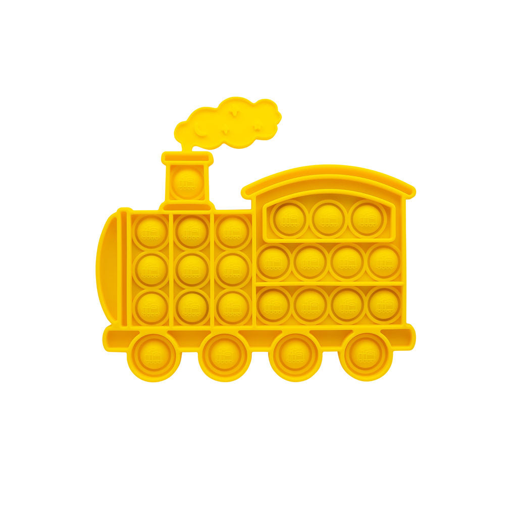 Kids Fidget - Yellow Train Pop It