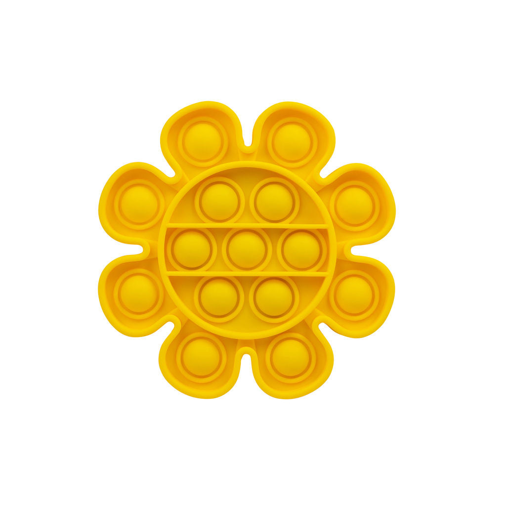 Kids Fidget - Yellow Flower Pop It