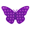 Kids Fidget - Purple Butterfly Pop It