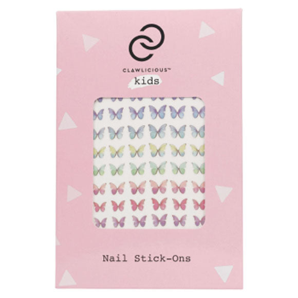 Kids Nail Stickers - Butterfly Pastel