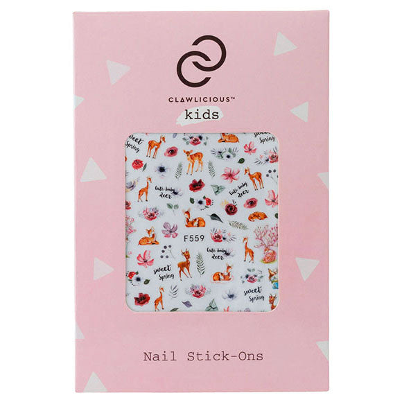 Kids Nail Stickers - Deer