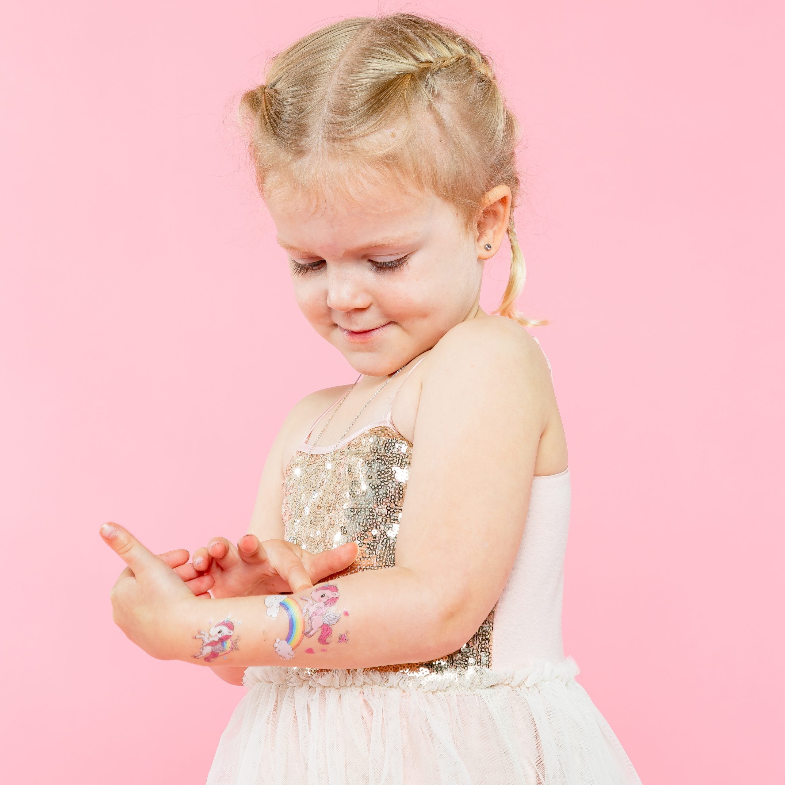 Kids Body Tattoos  - Unicorn 2