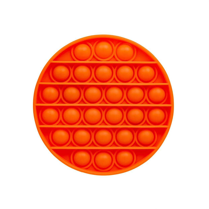 Kids Fidget - Round Orange Pop It